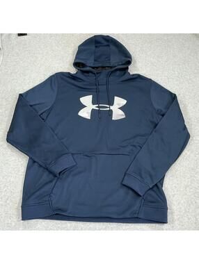 Under Armour Navy Blue Hoodie Sweatshirt